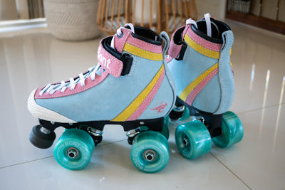 New Color Tickle Blue Parkstar Roller Skates