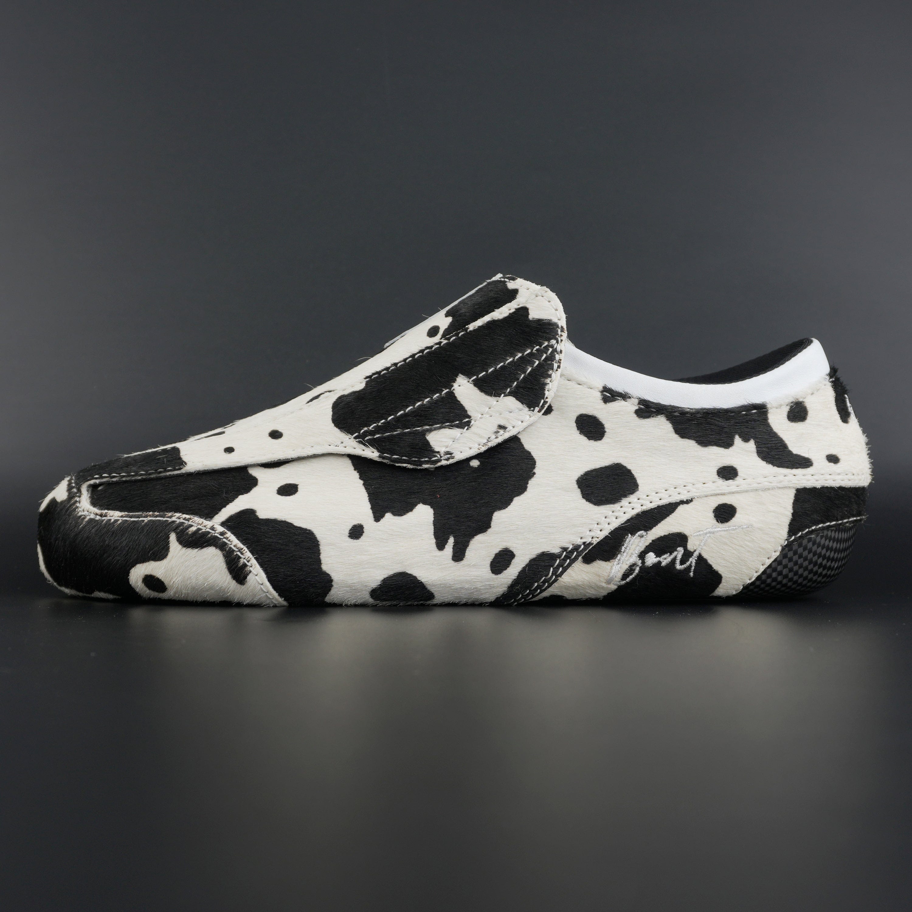 Limited Edition Envy Carbon Moo Cow Skin Boots