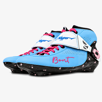MyBont Vaypor VII boots, Sky blue and pink
