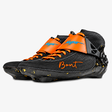 MyBont Vaypor VII boots, Black Techno and orange