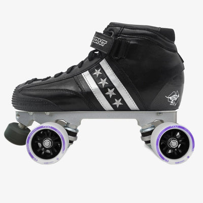Collection of Bont roller speed skates showcasing various models and colors, designed for high-speed performance and comfort.