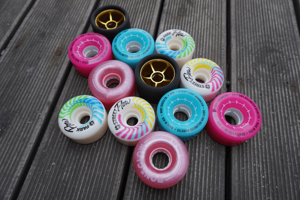 Bont Roller Skate Wheels designed for Indoor Roller Derby, Outdoor Roller Derby and Roller Speed Skating
