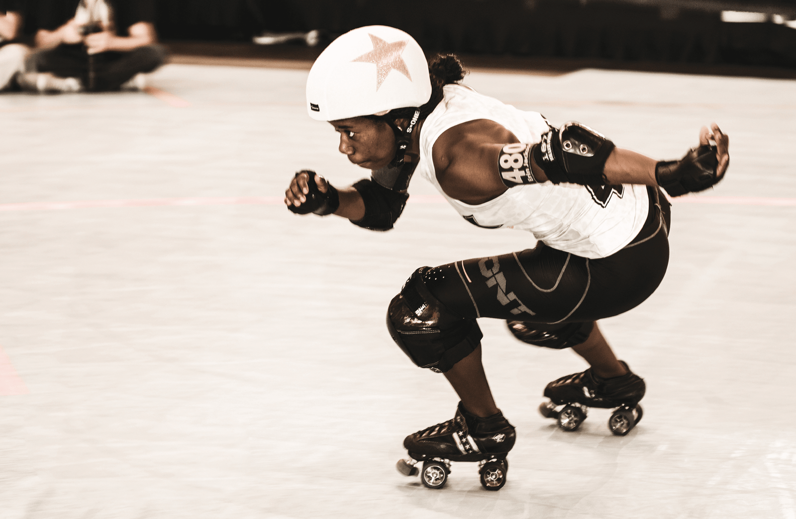 Vintage Roller Derby offers rollerskates wood wheels