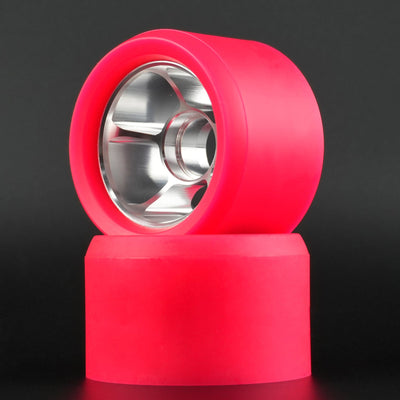 Side view of Royal Assassin Outdoor 65mm and 72mm roller skate wheels