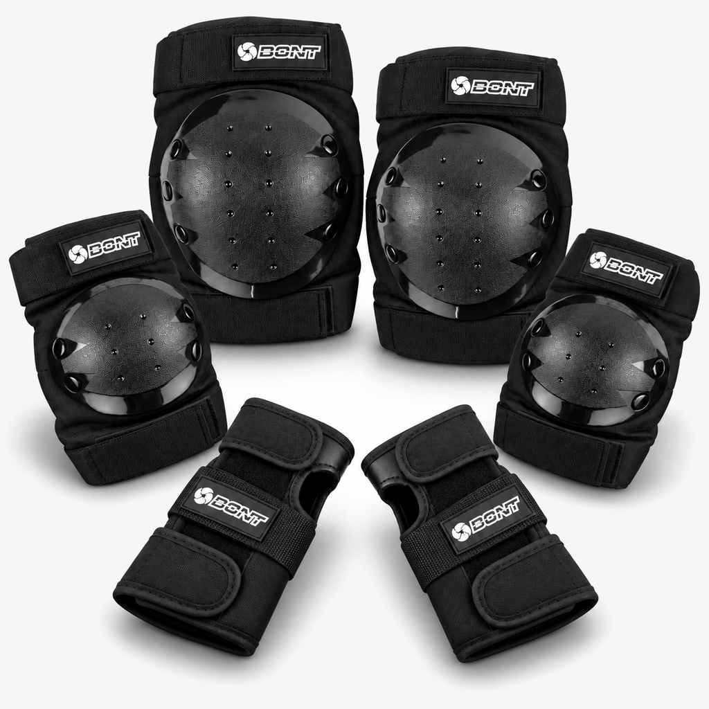 Bont Skate Schutzausrüstungs-Set – Knieschoner, Ellenbogenschoner & Handgelenkschützer für Derby & Park