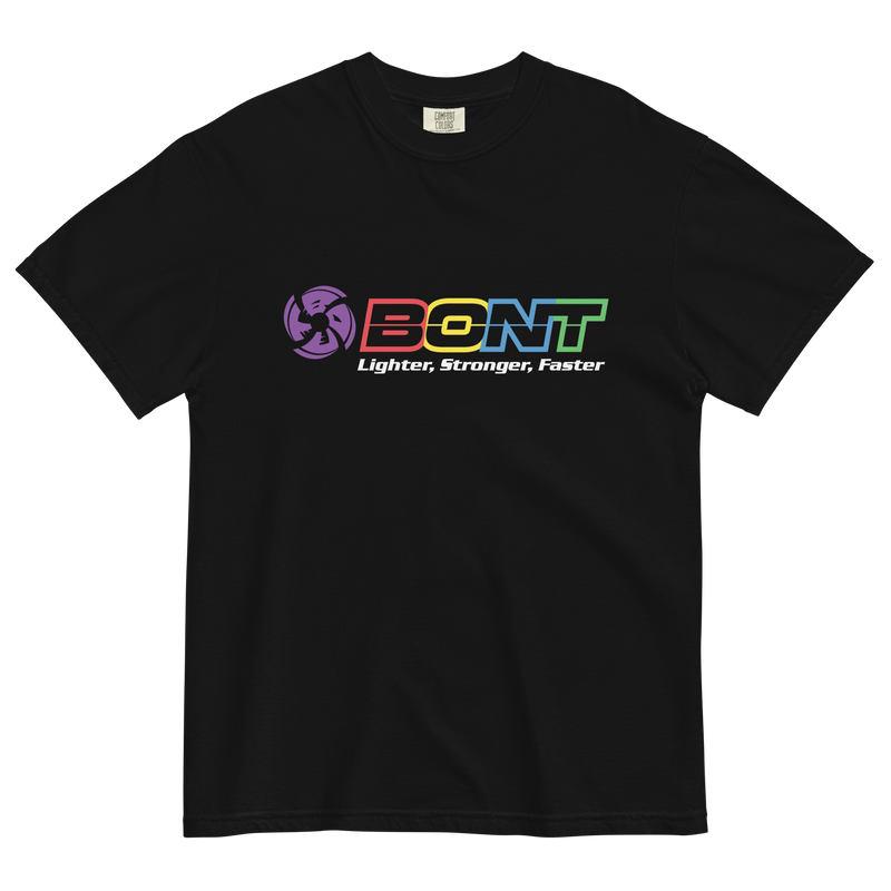 Bont unisex garment-dyed heavyweight BONT logo t-shirt