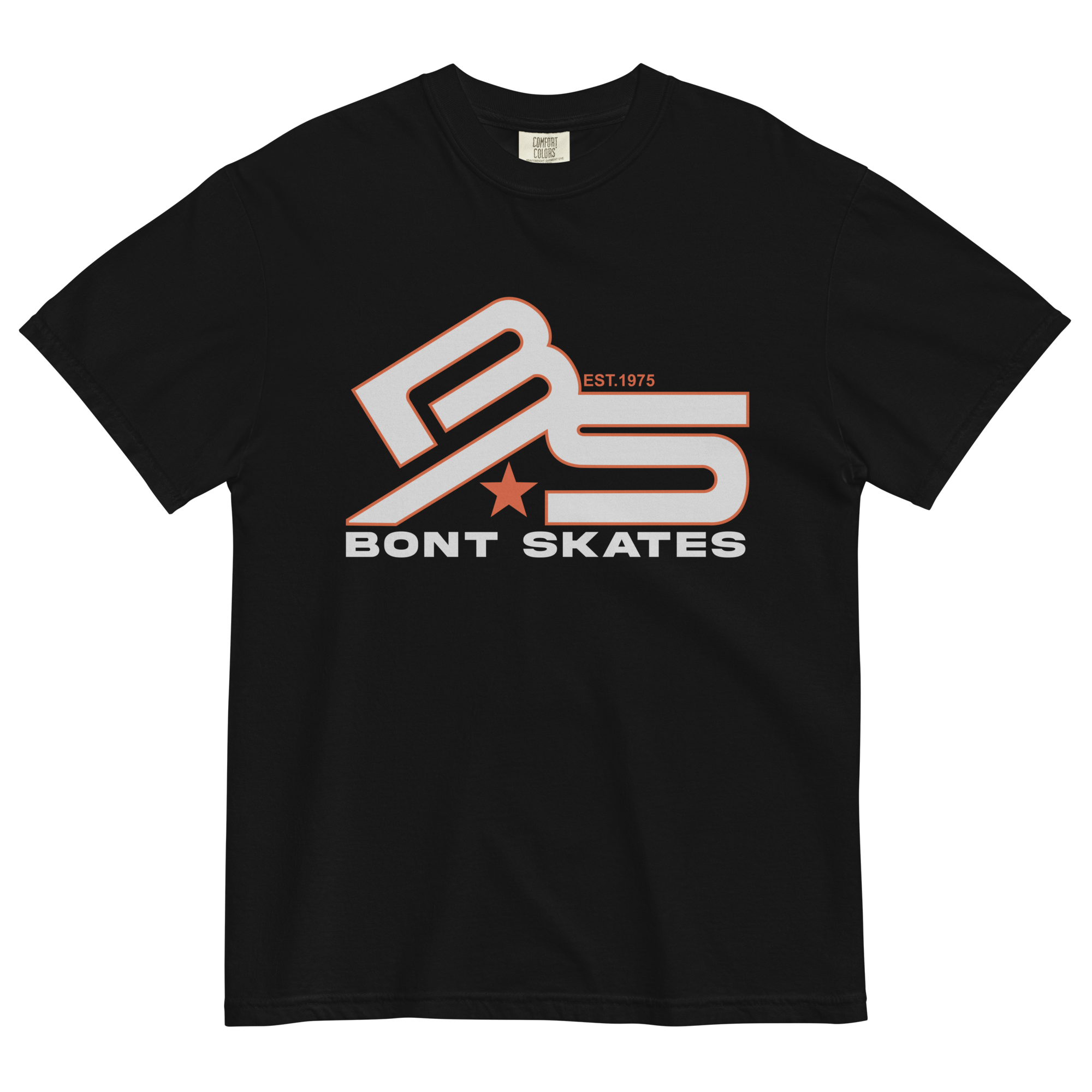 Bont unisex garment-dyed heavyweight BS logo t-shirt