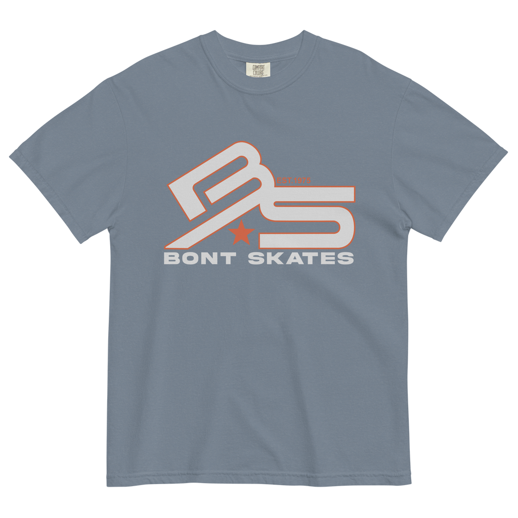 Bont unisex garment-dyed heavyweight BS logo t-shirt
