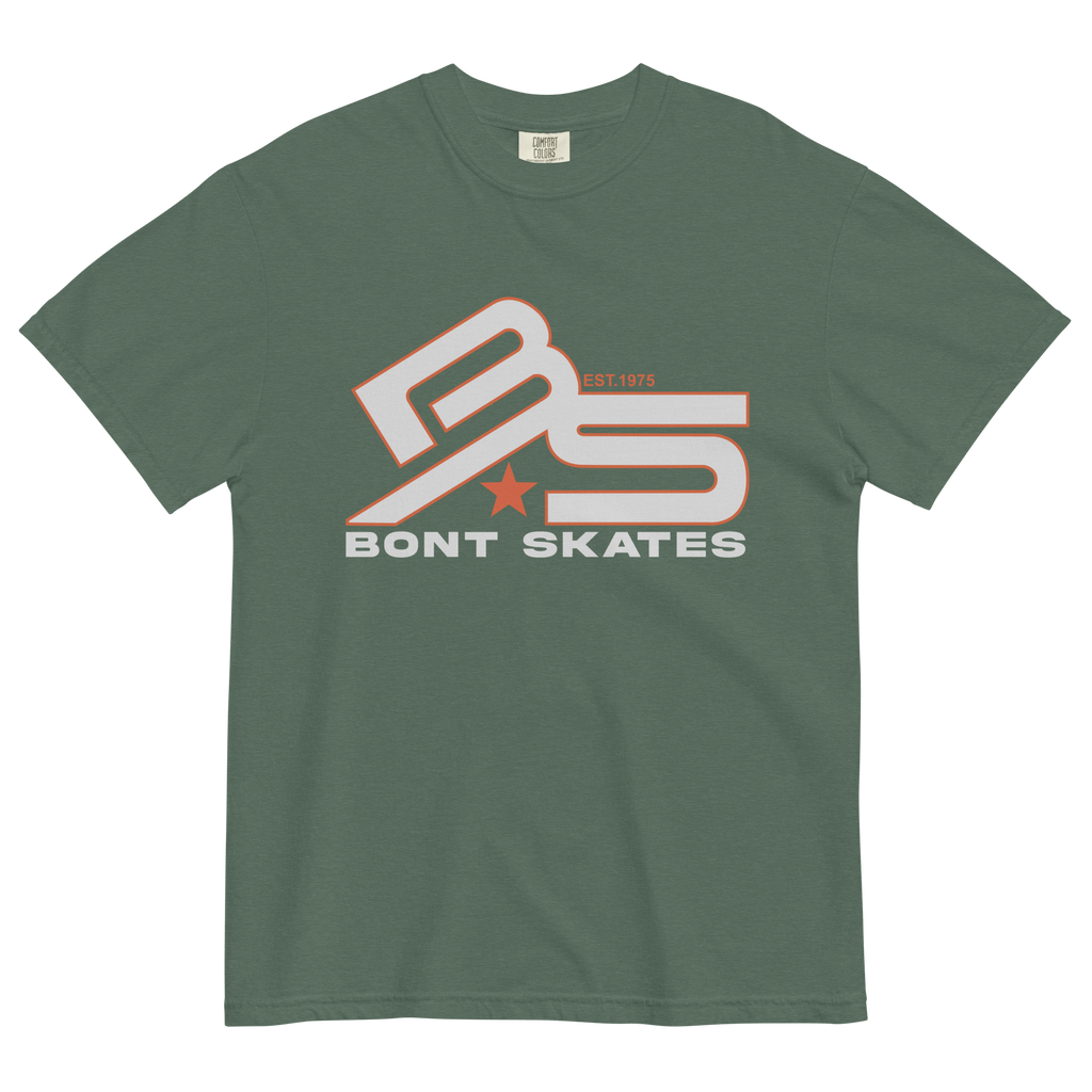 Bont unisex garment-dyed heavyweight BS logo t-shirt