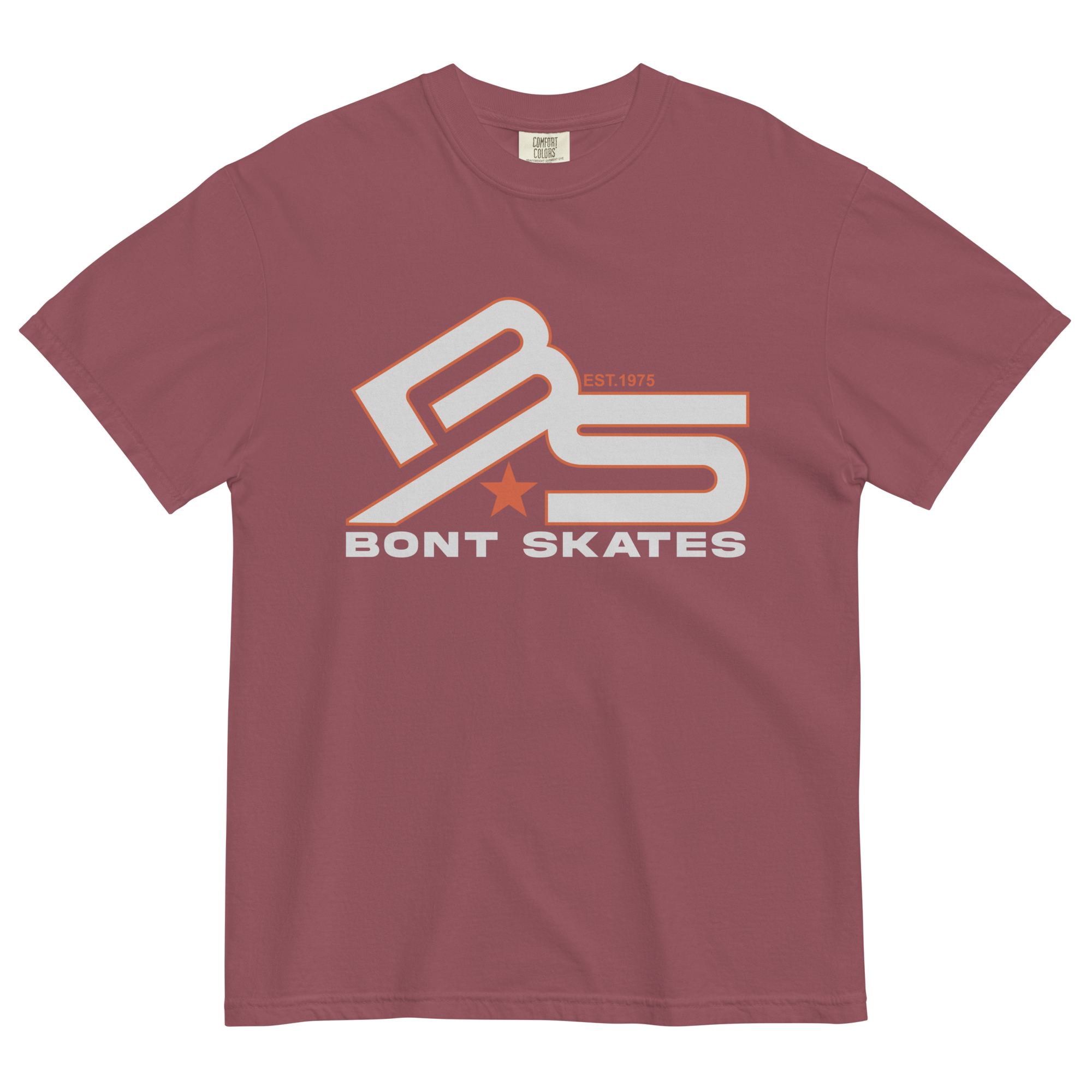 Bont unisex garment-dyed heavyweight BS logo t-shirt