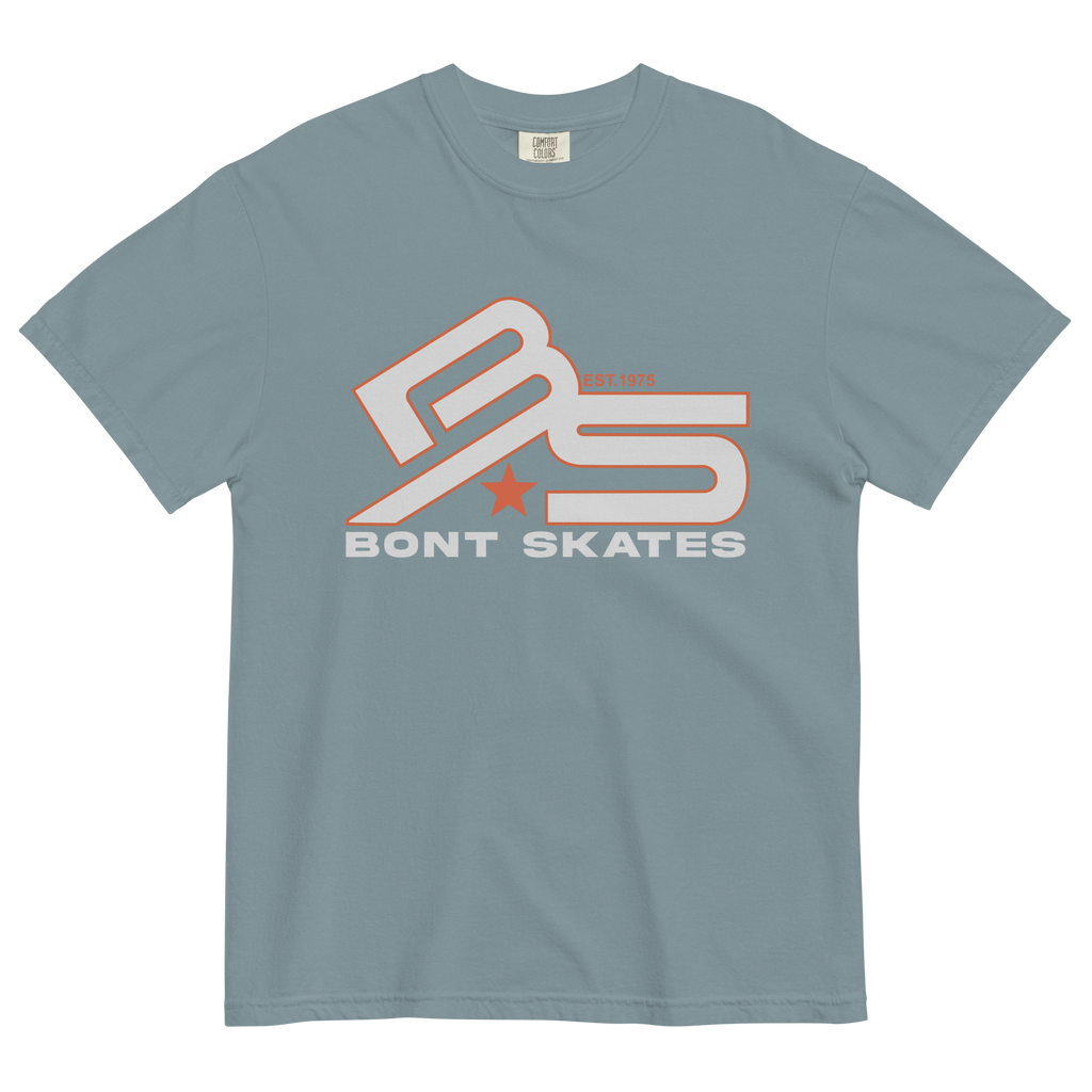 Bont unisex garment-dyed heavyweight BS logo t-shirt