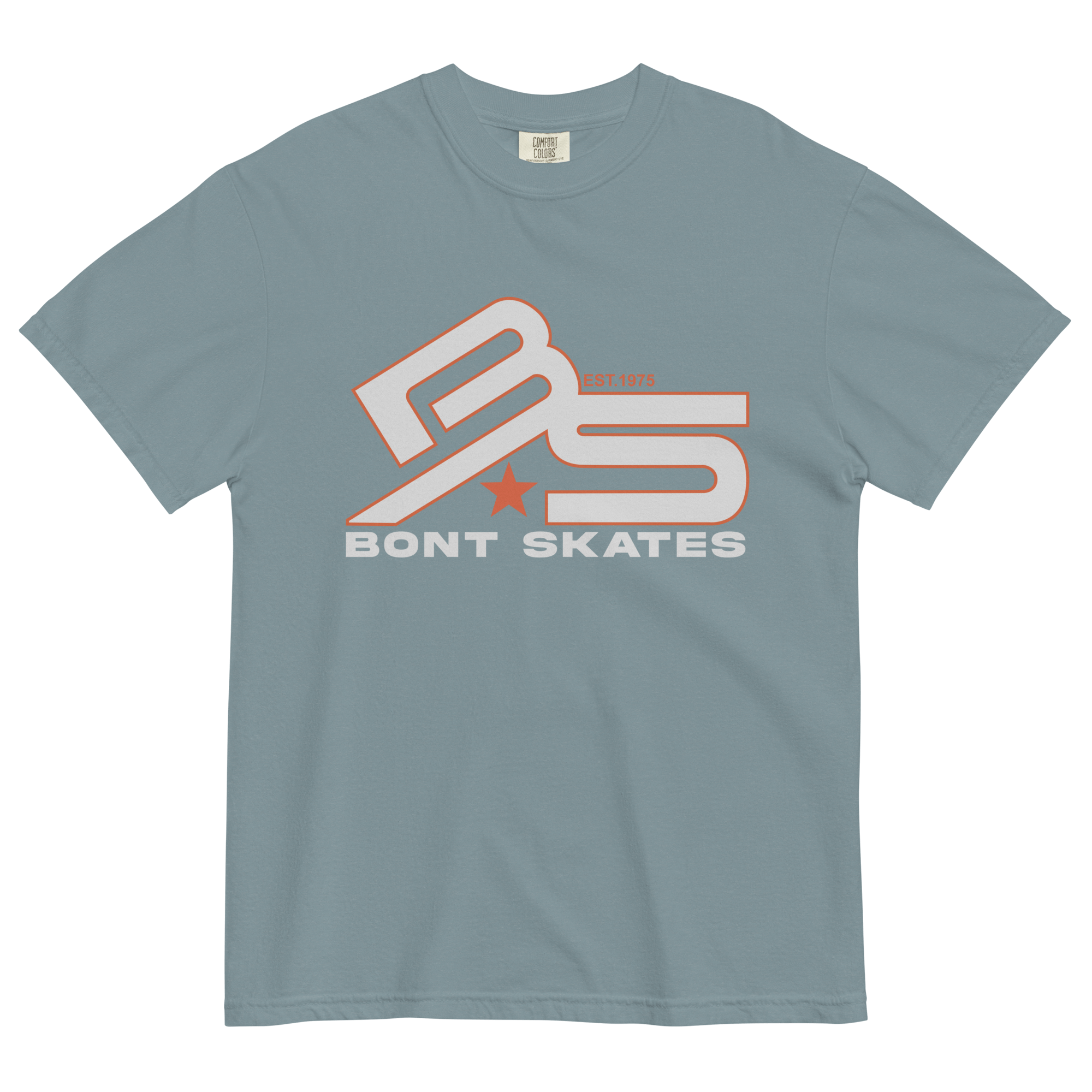 Bont unisex garment-dyed heavyweight BS logo t-shirt