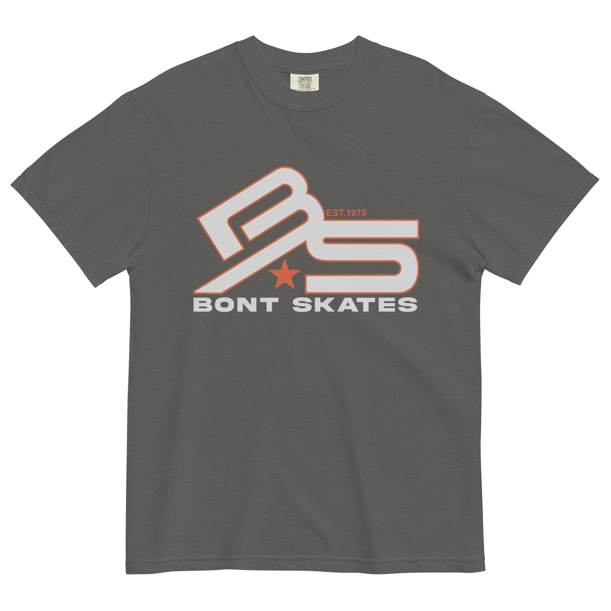 Bont unisex garment-dyed heavyweight BS logo t-shirt