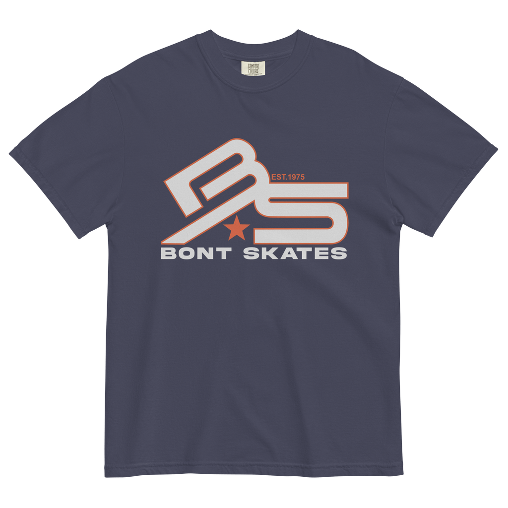Bont unisex garment-dyed heavyweight BS logo t-shirt