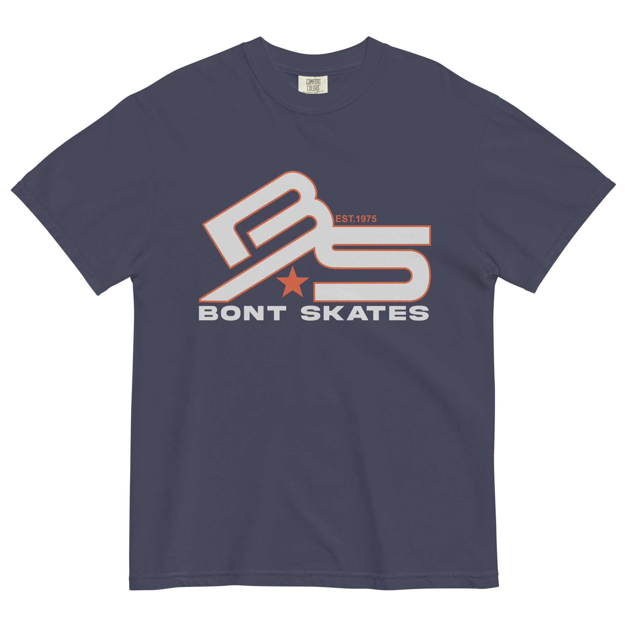 Bont unisex garment-dyed heavyweight BS logo t-shirt