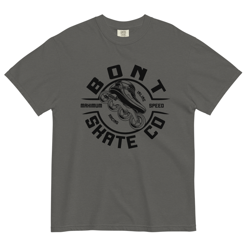 Bont unisex garment-dyed heavyweight inline skate t-shirt