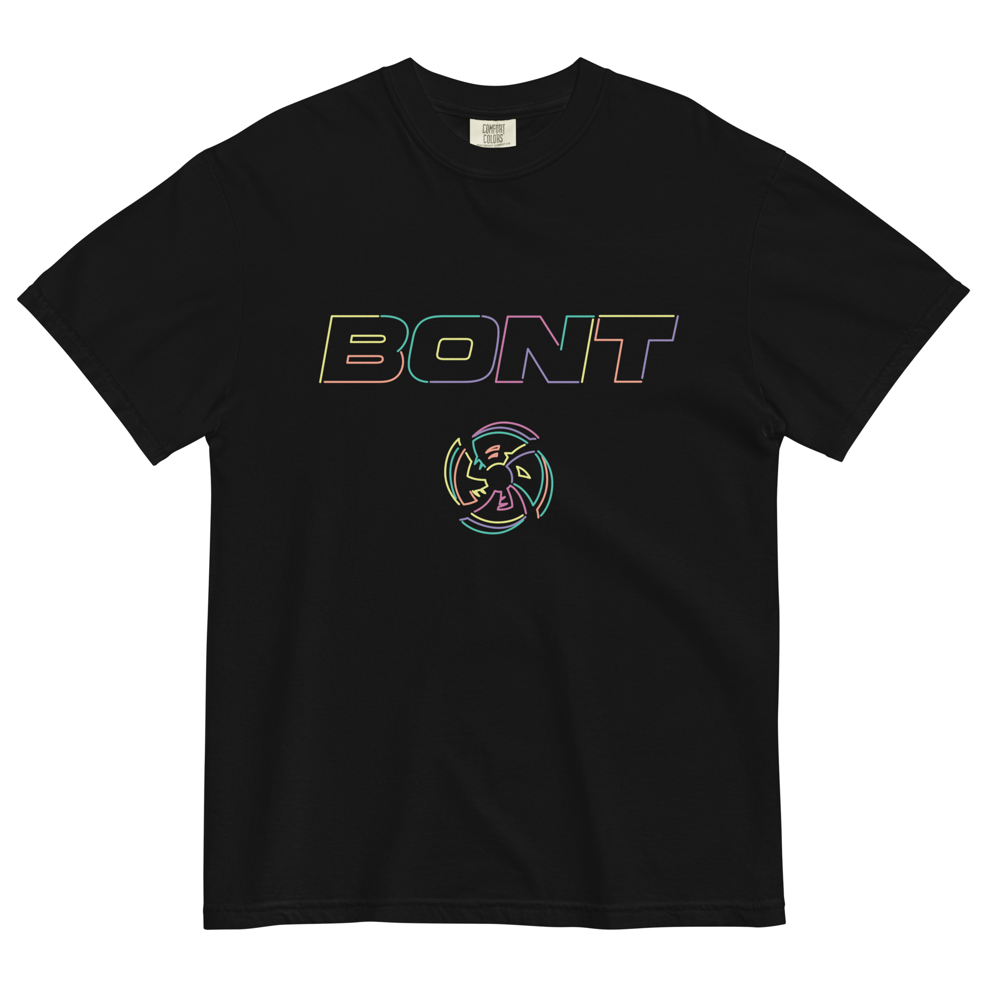Bont unisex garment-dyed heavyweight logo t-shirt
