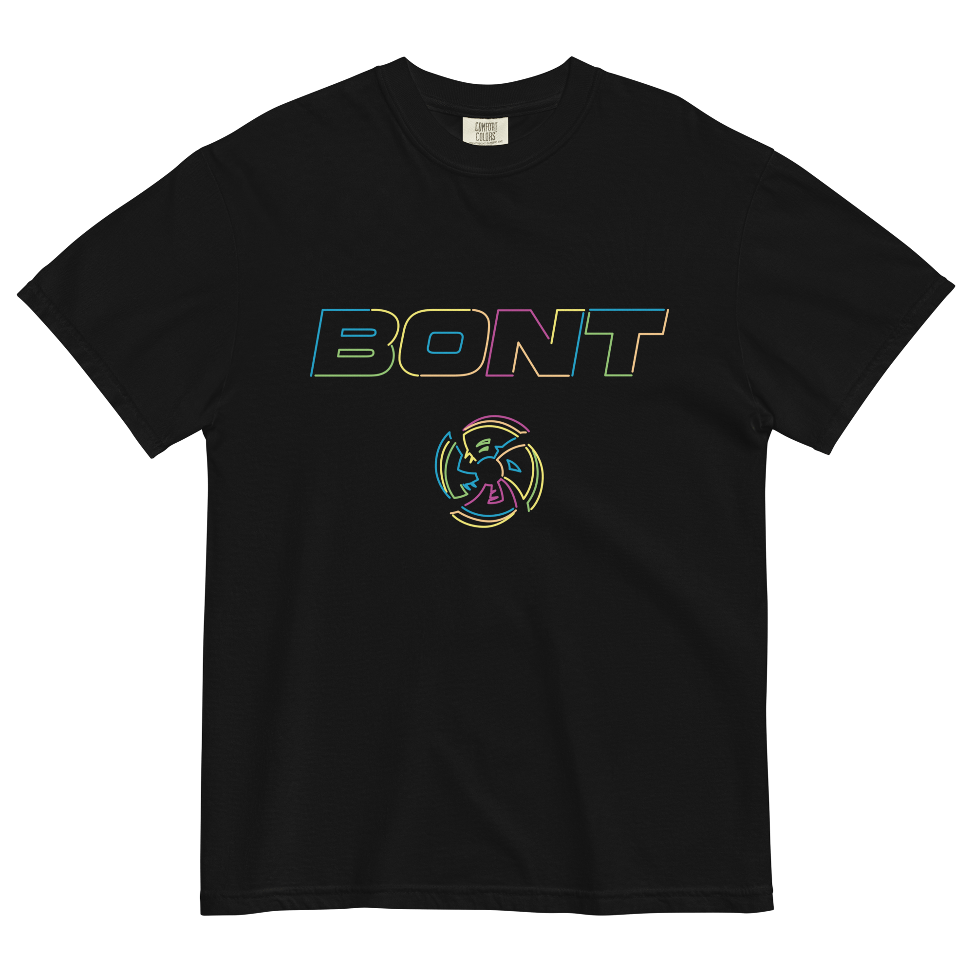 Bont unisex garment-dyed heavyweight logo t-shirt