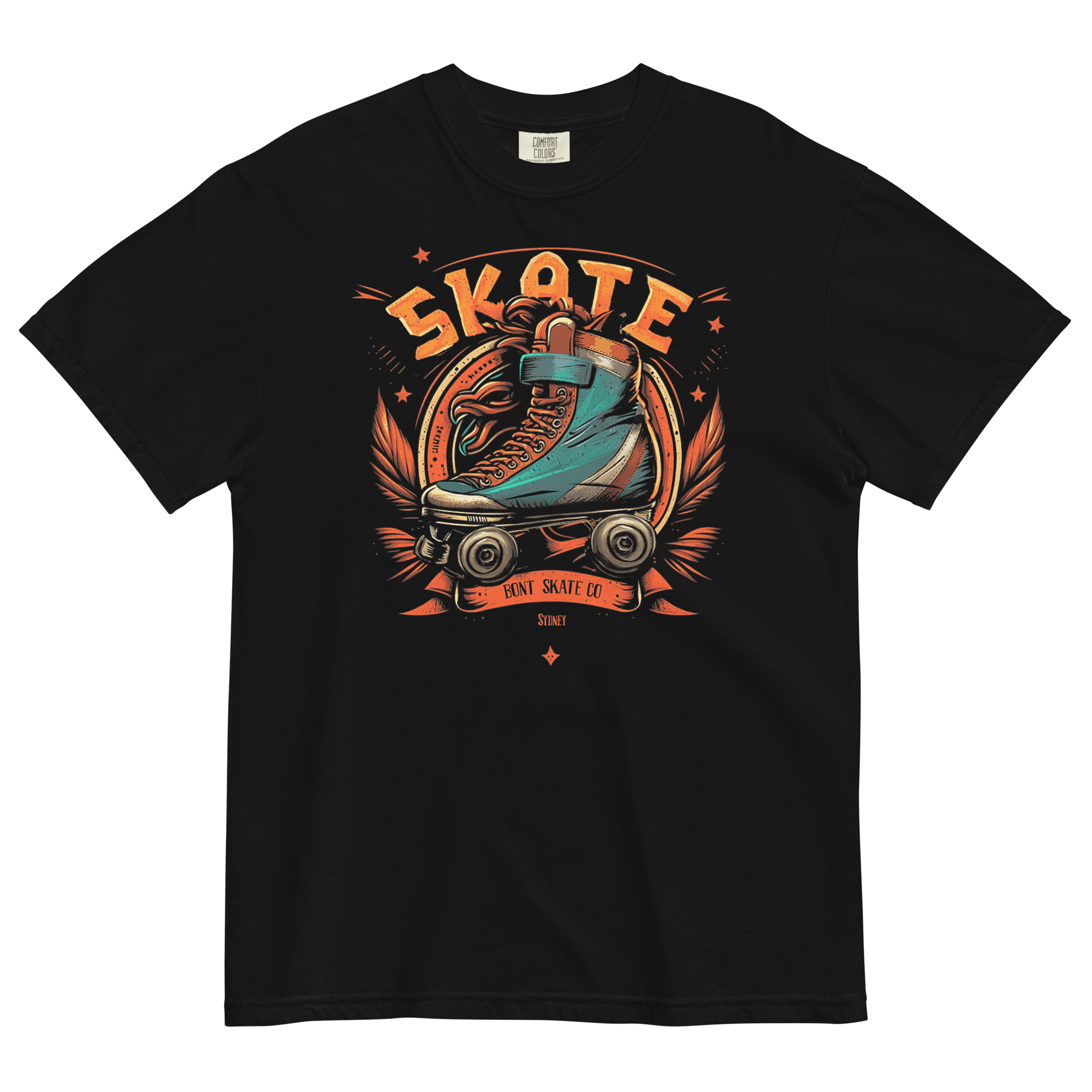 Bont unisex garment-dyed heavyweight skate t-shirt