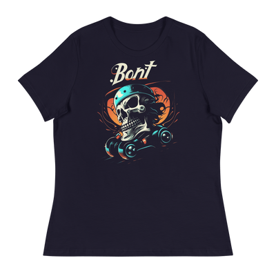 Bont women's relaxed skull skate t-shirt