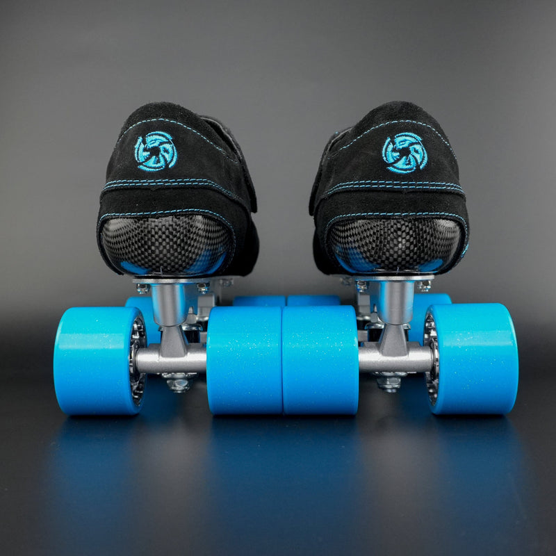 Moonwalk wheels highlighting urethane profile and hub