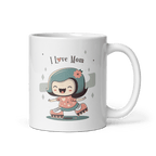 I Love Mom Inline Skate Mug