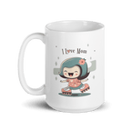 I Love Mom Inline Skate Mug