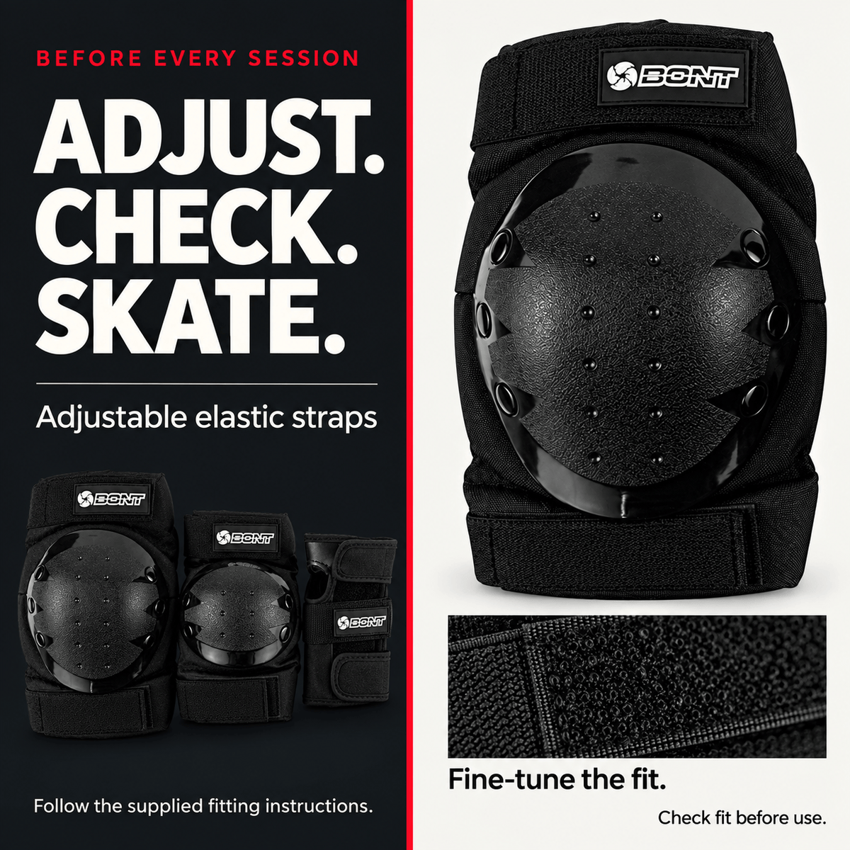 Kids Protective Pads Set: 6-Piece Knee, Elbow, and Wrist Guards