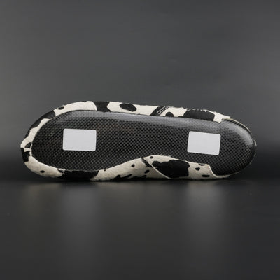 Skater wearing Envy Cow Skin Roller Skates in motion