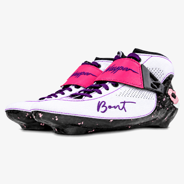 MyBont Vaypor VII boots, White Techno and pink