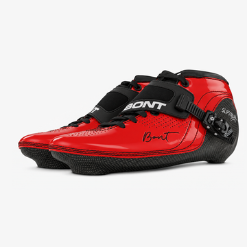 MyBont Slipstream boots, Red and black