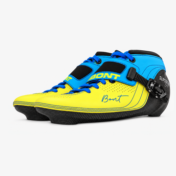 MyBont Slipstream boots, Yellow and cyan