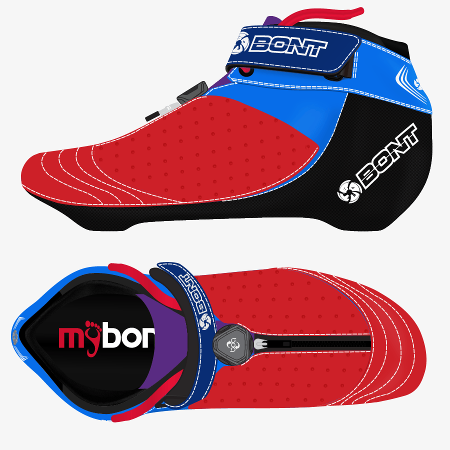 Mybonts ST Vaypor Boa Ice Skate Boots