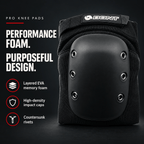 PRO Knee Pads for Roller Derby, Park Skating, and Inline
