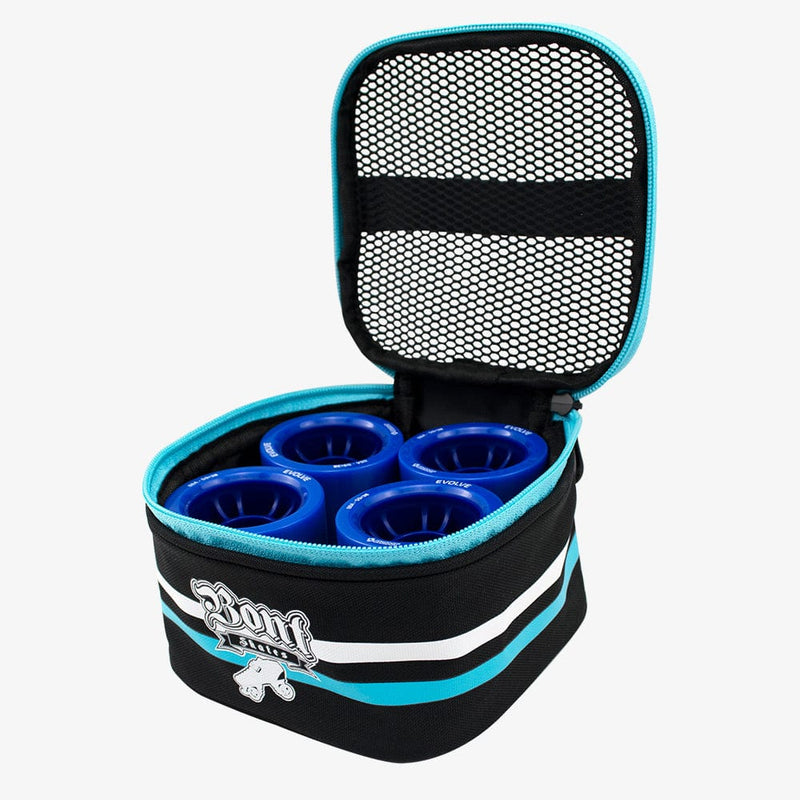 black-gamma blue Roller Skate Wheel Bag