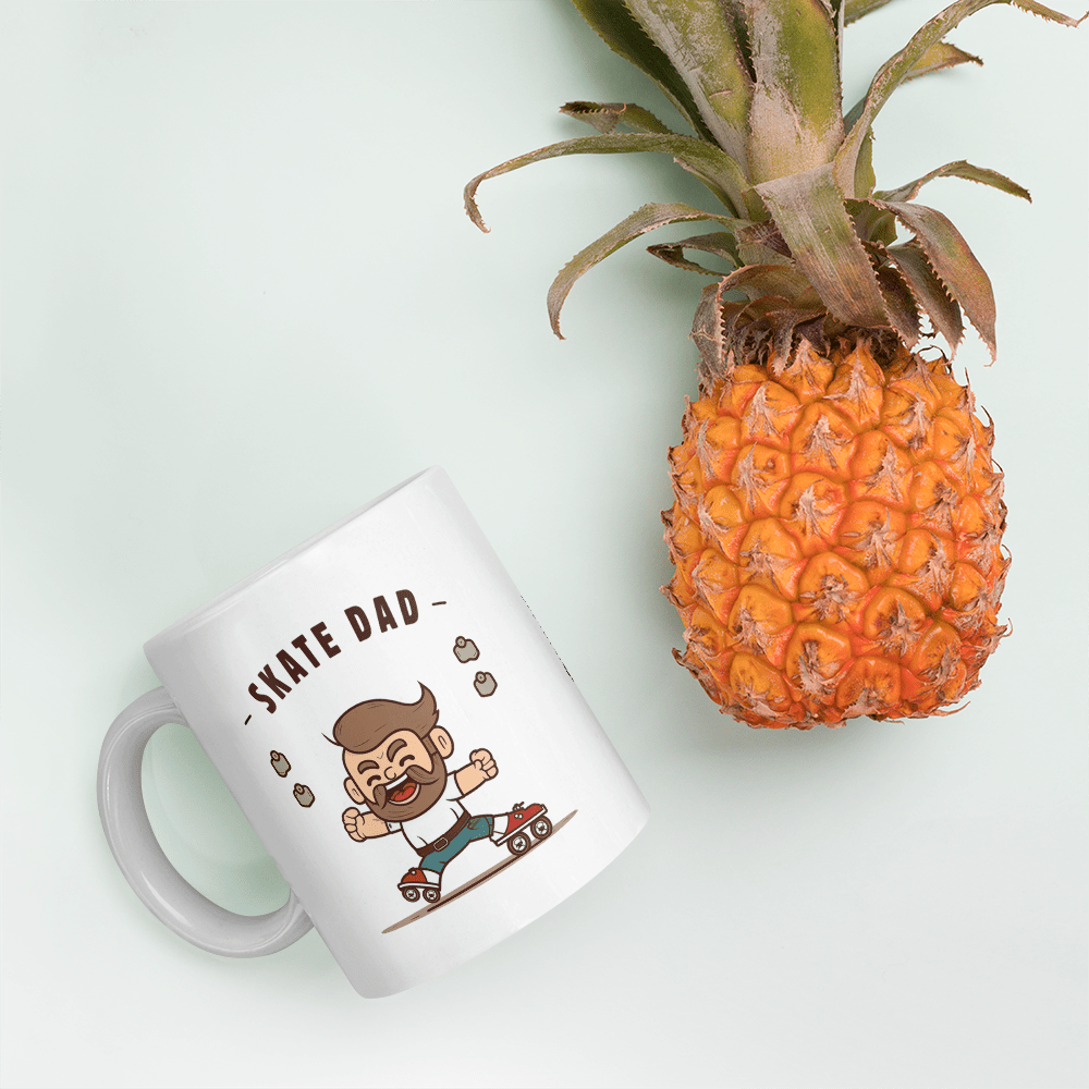 Skate Dad Roller Skate Mug