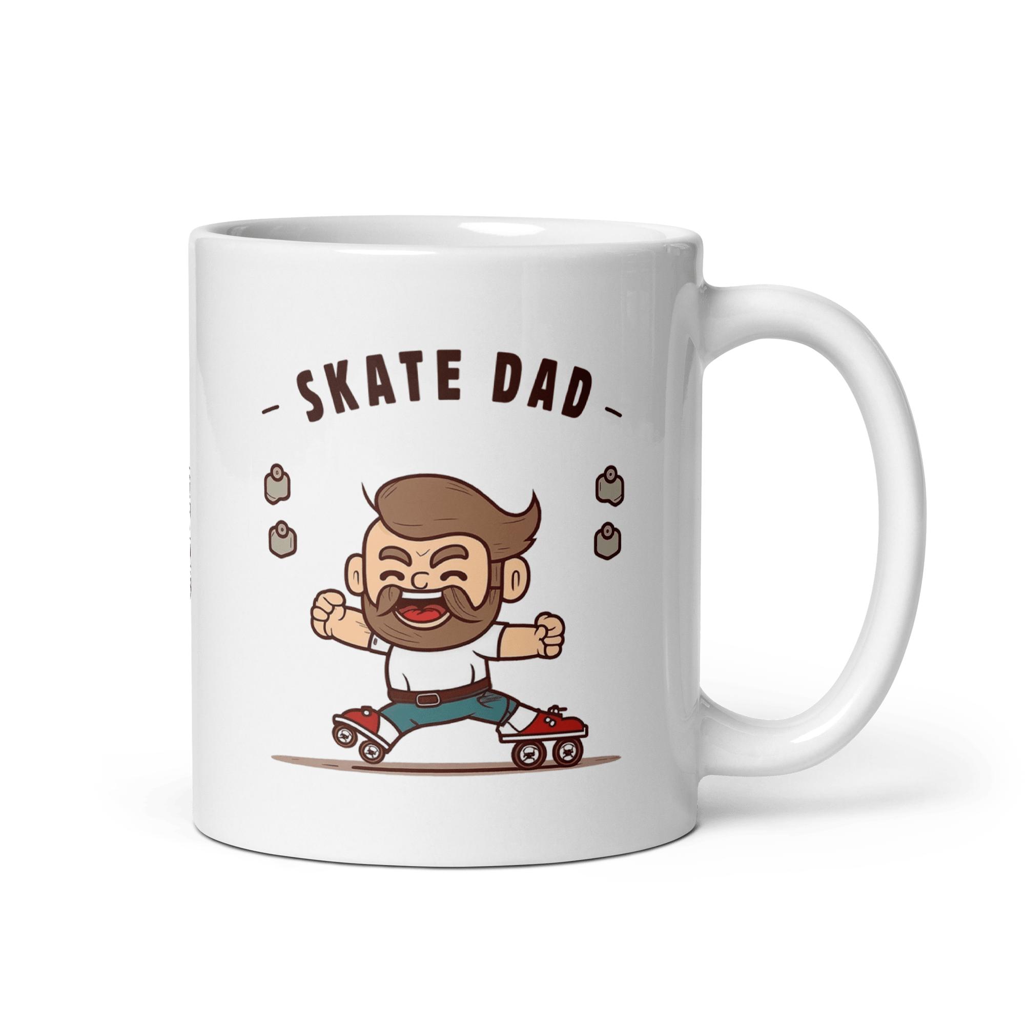 Skate Dad Roller Skate Mug