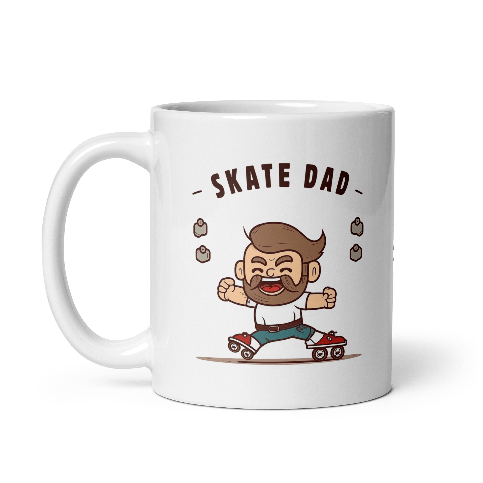Skate Dad Roller Skate Mug
