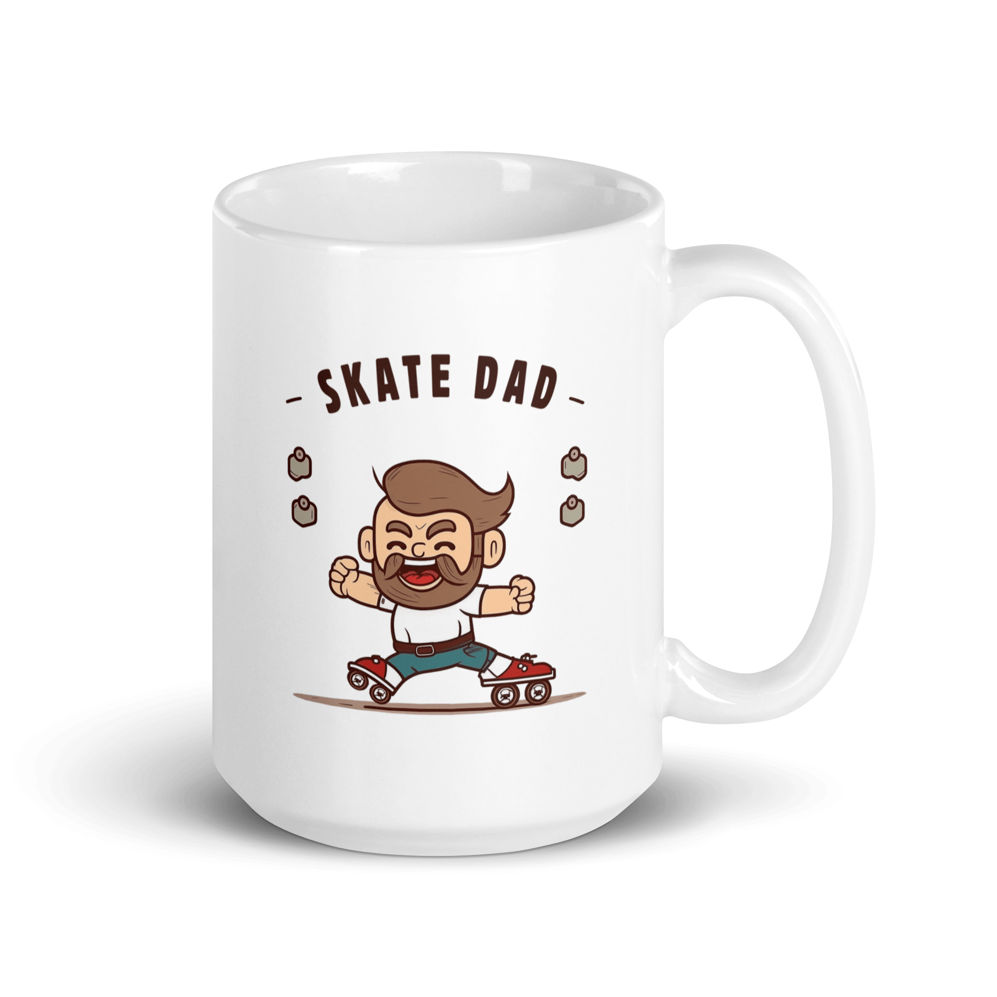 Skate Dad Roller Skate Mug