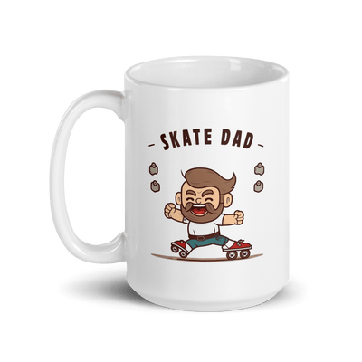 Skate Dad Roller Skate Mug