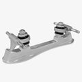Tracer roller quad speed skating plate