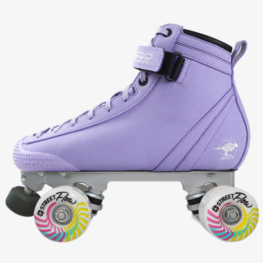 Vegan ParkStar Roller Skates - Lavender / Tracer Derby Silver/Street Flow  89A/Abec5 / 3